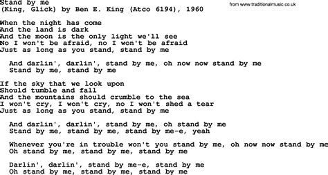 stand by me lyrics